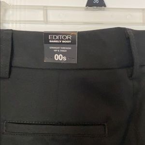 Express Editor black pants *NWT*